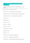 QMAP Test Questions and Solved Solutions&period;