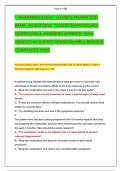 &OpenCurlyDoubleQuote;  PHARMACOLOGY   LEHNE'S PHARM TEST  BANK   QUESTIONS  &rdquo;LATEST EXAM SOLVED  QUESTIONS & ANSWERS VERIFIED 100&percnt;  GRADED A&plus; &lpar;LATEST VERSION&rpar; WELL REVISED  GUARANTEE PASS 
