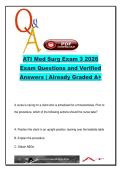 ATI MED SURG EXAM COMPLETE PACKAGE DEAL