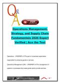 Operations Management 2026 &ndash; 120&plus; Verified Questions on Productivity&comma; Forecasting&comma; Quality&comma; Supply Chains&comma; and Lean Systems