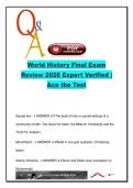 World History Final Exam 2026 &vert; 100 Q&A &vert; Renaissance&comma; Reformation&comma; Scientific Revolution&comma; Empires