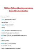 PSU Astro 7N Exam 2 Questions with Correct Answers Pass the Exam&comma; 100&percnt; Verified &lpar;2026 &sol; 2027&rpar; Graded A&plus;