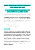 ATI Adult Medical-Surgical Cardiovascular Disorders Exam &ndash; Unit 4 &vert; 2026&sol;2027 Latest Edition 75 Real Exam-Based Questions with Verified Answers &vert; 100&percnt; Accuracy &vert; ATI Adult Med-Surg Mastery &vert; Graded A&plus;