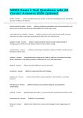 N3333 Exam 1 Test Questions with All Correct Answers 2026 Updated&period;