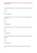 WGU C784 Applied Healthcare Statistics Pre-Assessment 2026 &ndash; Complete Questions and Answers with Expert Solutions