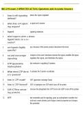 BIO 219 exam 2 UPDATED ACTUAL Questions and Accurate Answers