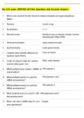 Bio 219 exam UPDATED ACTUAL Questions and Accurate Answers