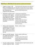 BIO219 Exam 1 UPDATED ACTUAL Questions and Accurate Answers