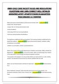 RNRF-CHILD CARE FACILITY RULES AND REGULATIONS &vert;QUESTIONS AND 100&percnt; CORRECT WELL DETAILED ANSWERS&vert;LATEST UPDATE&excl;&excl;&excl;&excl;&excl;2026&vert;GUARANTEED PASS&vert;GRADED A&plus;&vert;VERIFIED
