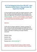 ACLS Exam &sol; ACLS Certification 2026 Advanced Cardiac Life Support Exam Prep Bundle &vert; Instant PDF Download with Verified Solutions