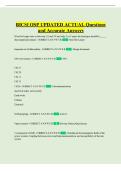 BICSI OSP UPDATED ACTUAL Questions and Accurate Answers