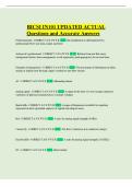 BICSI IN101 UPDATED ACTUAL Questions and Accurate Answers