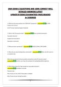 SWA EXAM 2&vert;QUESTIONS AND 100&percnt; CORRECT WELL DETAILED ANSWERS&vert;LATEST UPDATE&excl;&excl;&excl;&excl;&excl;2026&vert;GUARANTEED PASS&vert;GRADED A&plus;&vert;VERIFIED