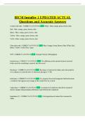 BICSI Installer 1 UPDATED ACTUAL Questions and Accurate Answers