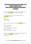SWA EXAM&vert;QUESTIONS AND 100&percnt; CORRECT WELL DETAILED ANSWERS&vert;LATEST UPDATE&excl;&excl;&excl;&excl;&excl;2026&vert;GUARANTEED PASS&vert;GRADED A&plus;&vert;VERIFIED