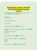 BICSI Installer 2 copper UPDATED ACTUAL Questions and Accurate Answers