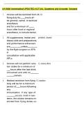 UH-60M Aeromedical UPDATED ACTUAL Questions and Accurate Answers