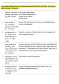 Aeromedical Training for Flight Personnel UPDATED ACTUAL Questions and Accurate Answers