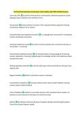 SLA Final Exam Questions and Answers &vert;New Update