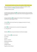 SLA Final Study Guide Questions and Answers &vert;New Update