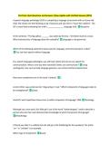 SLA Final--Quiz Questions and Answers &vert;New Update 