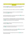 Spaatz Practice Test Chapter 4 Questions and Answers&vert; New Update 