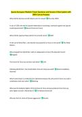 Spaatz Aerospace Module 4 Exam Questions and Answers&vert; New Update 