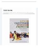 Test Bank - for Race&comma; Ethnicity&comma; Gender&comma; and Class The Sociology of Group Conflict and Change Ninth Edition by Joseph F&period; Healey&comma; Andi Stepnick