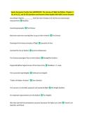 Spaatz Aerospace Practice Quiz &lpar;AEROSPACE&colon; The Journey of Flight 2nd Edition&comma; Chapters 1 10&comma; 18-19&comma; 21&comma; and 23-27&rpar; Questions and Answers