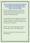 BDA DENTAL RADIOGRAPHY AND RADIOLOGY EXAM NEWEST 2026  ACTUAL EXAM WITH COMPLETE QUESTIONS AND CORRECT  DETAILED ANSWERS &lpar;100&percnt; VERIFIED ANSWERS&rpar; &vert;ALREADY  GRADED A&plus;&vert; &vert;&vert;PROFESSOR VERIFIED&vert;&vert; 