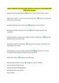 Spaatz Leadership Test Study Guide Questions and Answers&vert; New Update