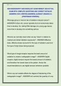 BDA RADIOGRAPHY AND RADIOLOGY EXAM NEWEST 2026 ACTUAL  EXAM WITH COMPLETE QUESTIONS AND CORRECT DETAILED  ANSWERS &lpar;100&percnt; VERIFIED ANSWERS&rpar; &vert;ALREADY GRADED A&plus;&vert;  &vert;&vert;PROFESSOR VERIFIED&vert;&vert;