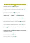 Spaatz Leadership Volume II Exam Questions and Answers