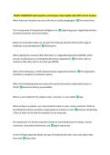 SPAATZ LEADERSHIP Exam Questions and Answers&vert; New Update