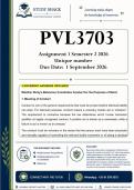 PVL3703 Assignment 1 &lpar;QUALITY ANSWERS&rpar; Semester 2 2026