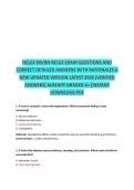 NCLEX RN&sol;RN NCLEX EXAM QUESTIONS AND CORRECT DETAILED ANSWERS WITH RATIONALES A NEW UPDATED VERSION LATEST 2026 &lpar;VERIFIED ANSWERS&rpar; ALREADY GRADED A&plus;&vert;INSTANT DOWNLOAD PDF