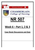 NR507 Week 6 Case Studies & Quiz &vert; Osteogenesis Imperfecta&comma; Impetigo & Measles Differential Diagnosis