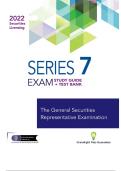 Series 7 Study Guide 2022 &plus; Test Bank