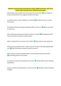 Substitute Teaching Educational Development Institute &lpar;STEDI&rpar;&period;org Questions with Correct  Answers 100&percnt; Verified By Experts
