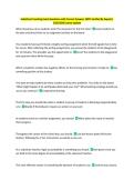 Substitute Teaching Exam Questions with Correct Answers 100&percnt; Verified By Experts