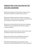 NURS6512 FINAL EXAM 2026 COMPREHENSIVE PAPER SOLUTIONS VERIFIED
