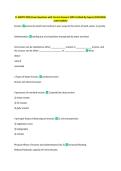 FL SWPPP 2025&vert;Exam Questions with Correct Answers 100&percnt; Verified By Experts