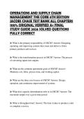 OPERATING SYSTEM CONCEPTS 10TH EDITION ABRAHAM SILBERSCHATZ GREG GAGNE PETER GALVIN TEST BANK ALL CHAPTERS 100&percnt; ORIGINAL FINAL STUDY GUIDE 2026 SOLVED QUESTIONS FULLY CORRECT
