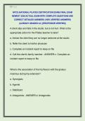 NPCE &lpar;NATIONAL PILATES CERTIFICATION EXAM&rpar; FINAL EXAM  NEWEST 2026 ACTUAL EXAM WITH COMPLETE QUESTIONS AND  CORRECT DETAILED ANSWERS &lpar;100&percnt; VERIFIED ANSWERS&rpar;  &vert;ALREADY GRADED A&plus;&vert; &vert;&vert;PROFESSOR VERIFIED&vert;&vert;