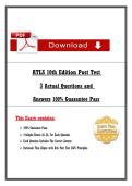 ATLS 10th Edition Post Test  3 Actual Questions and  Answers 100&percnt; Guarantee Pass 