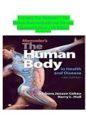Test Bank for Memmler&rsquo;s The Human Body in Health and Disease&comma; 14th Edition by Barbara Janson Cohen & Kerry L&period; Hull &vert; Latest Update 2026 &vert; 100&percnt; Guarantee Pass