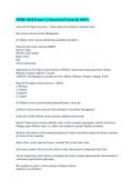 OPRE 4310 Exam 1 &vert;&vert; Answered Correctly 100&percnt;&period;