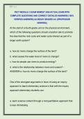 PECT MODULE 3 EXAM NEWEST 2026 ACTUAL EXAM WITH  COMPLETE QUESTIONS AND CORRECT DETAILED ANSWERS &lpar;100&percnt;  VERIFIED ANSWERS&rpar; &vert;ALREADY GRADED A&plus;&vert; &vert;&vert;PROFESSOR  VERIFIED&vert;&vert;