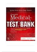 Test Bank for Lewis&rsquo;s Medical-Surgical Nursing&colon; Assessment and Management of Clinical Problems&comma; Single Volume 11th Edition by Mariann M&period; Harding PhD RN CNE FAADN &vert; Latest Update 2026 &vert; 100&percnt; Guarantee Pass