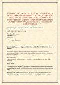 UNIVERSITY OF LAW PSC FINANCIAL AND BUSINESS SKILLS ACTUAL EXAM 2026&sol;2027 COMPLETE ACCURATE EXAM REAL QUESTIONS AND CORRECT DETAILED ANSWERS WITH RATIONALES &lpar;100&percnt; CORRECT VERIFIED SOLUTIONS&rpar; LATEST UPDATED VERSION &vert;GUARANTEED PASS A&plus; &lpar;BRAND NEW&excl;&rpar; &vert;APPROVE